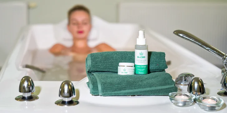 4* pobyt v Karlových Varoch: unikátne CBD konopné procedúry a wellness