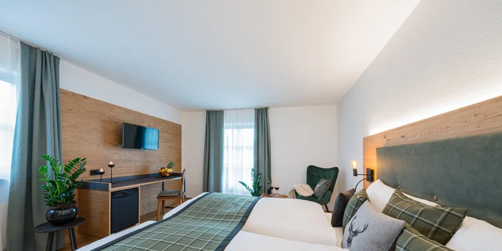 Pobyt v Nemecku: hotel pri Šumave so stravou, wellness a kartou výhod