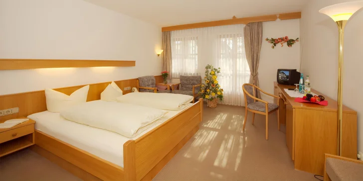 Pobyt v Nemecku: hotel pri Šumave so stravou, wellness a kartou výhod