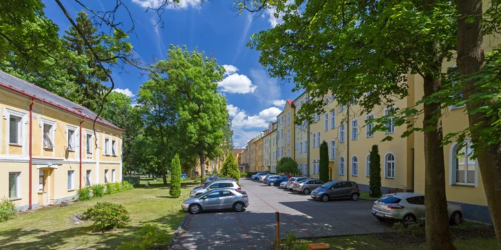 Františkovy Lázně: raňajky či polpenzia a vstupy do Aquafora