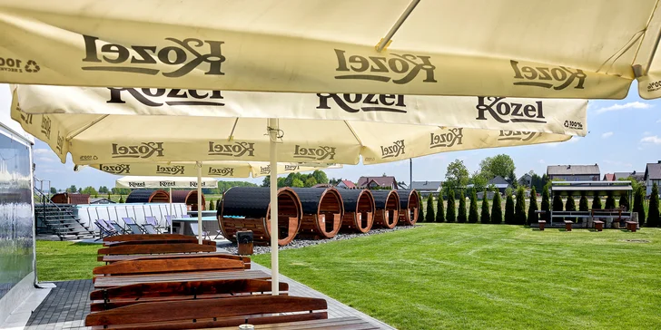 Pobyt plný zábavy v útulnom vybavenom domčeku pre 2 až 6 osôb s wellness, na skok Energylandia i Fantazja Park