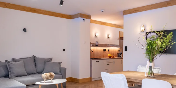 Moderný rezort v Zakopanom: neobmedzený wellness, raňajky až do postele