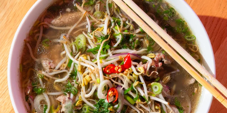 Polievka PHO alebo Bun Nam Bo pre 1 alebo 2 osoby