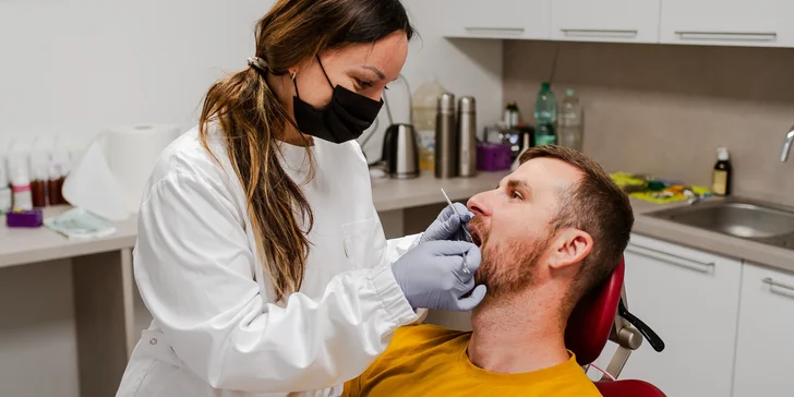 Vstupné vyšetrenie, komplexná dentálna hygiena alebo rodinný balíček