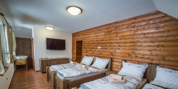 Pohoda na ranči v Českej Sibirii: jedlo, súkromné wellness, ochutnávka špecialít a jazdy na koňoch