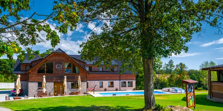 Pohoda na ranči v Českej Sibirii: jedlo, súkromné wellness, ochutnávka špecialít a jazdy na koňoch