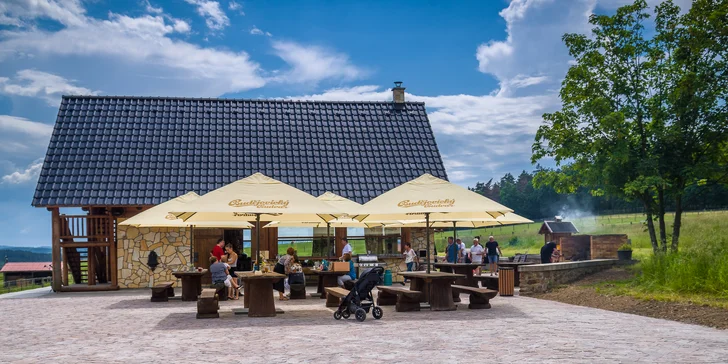 Pohoda na ranči v Českej Sibirii: jedlo, súkromné wellness, ochutnávka špecialít a jazdy na koňoch