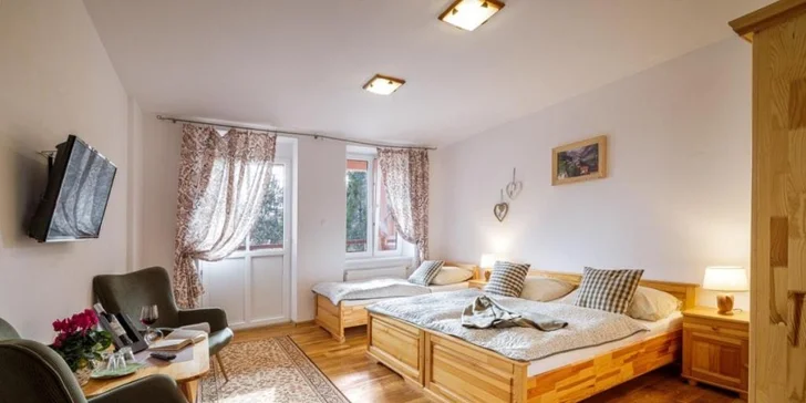 Pobyt v rodinnom Wellness Penzióne Zora Family pod lanovkou na Lomničák