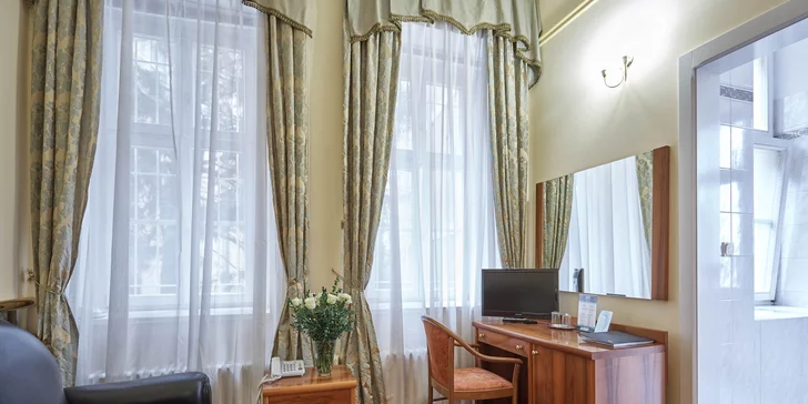 Relax v Karlových Varoch: pobyt s jedlom, wellness a kúpeľnými procedúrami