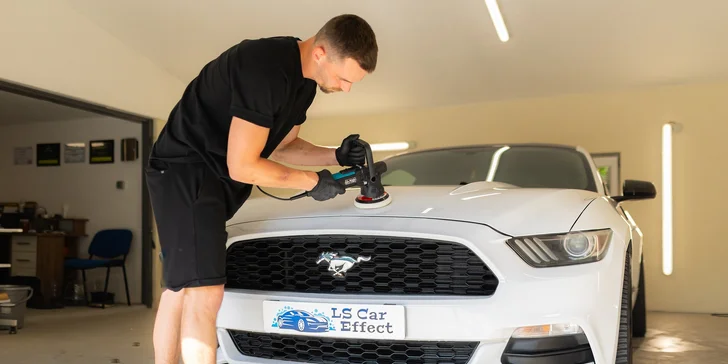 Umytie exteriéru vozidla, tepovanie alebo leštenie s voskovaním v LS Car Effect
