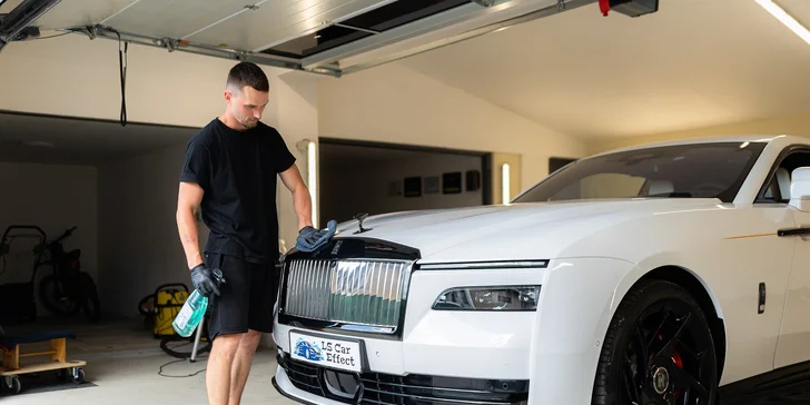 Umytie exteriéru vozidla, tepovanie alebo leštenie s voskovaním v LS Car Effect