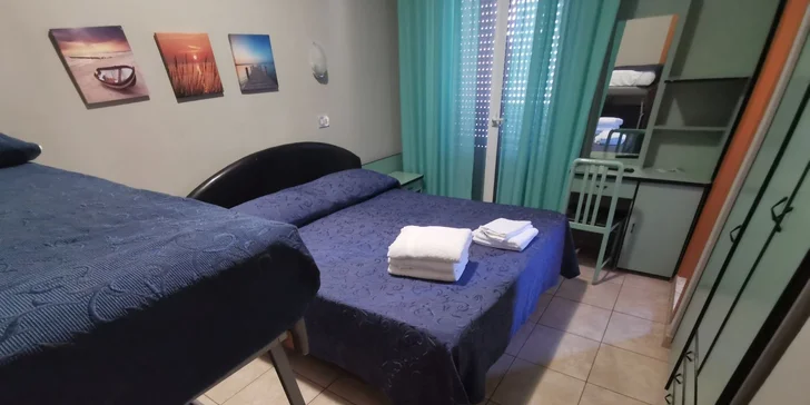 Hotel pri pláži medzi Rimini a Ravennou: v cene bazén a polpenzia alebo plná penzia
