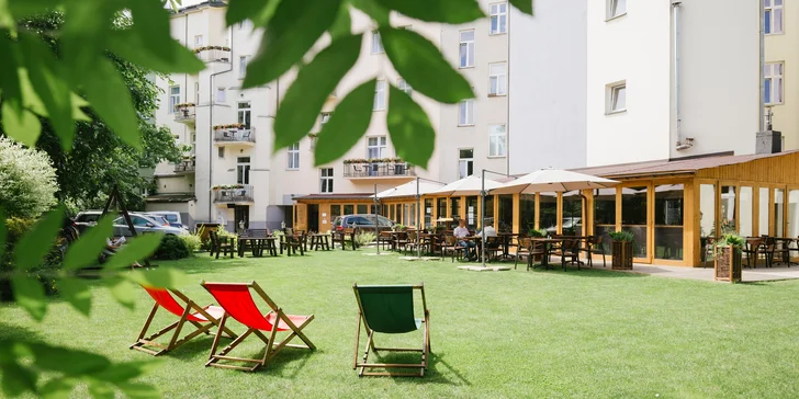 Elegantný hotel v Krakove: raňajky aj relax na záhrade, 1 km od Hlavného námestia