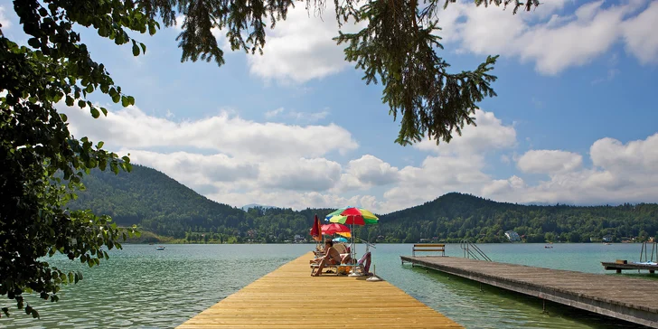 Rodinná dovolenka v Korutánsku: 3* hotel pri jazere Klopeiner, súkromná pláž, raňajky