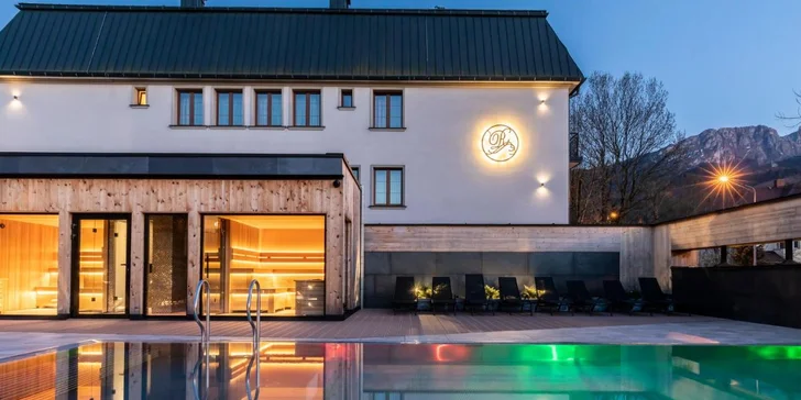 Moderný rezort v Zakopanom: neobmedzený wellness, raňajky až do postele