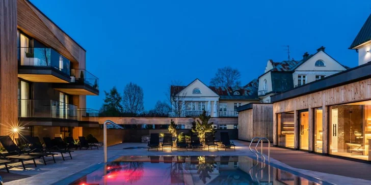 Moderný rezort v Zakopanom: neobmedzený wellness, raňajky až do postele