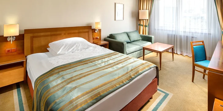 4* pohoda v Brne: raňajky/polpenzia, štýlové izby a zľava do vedeckého parku