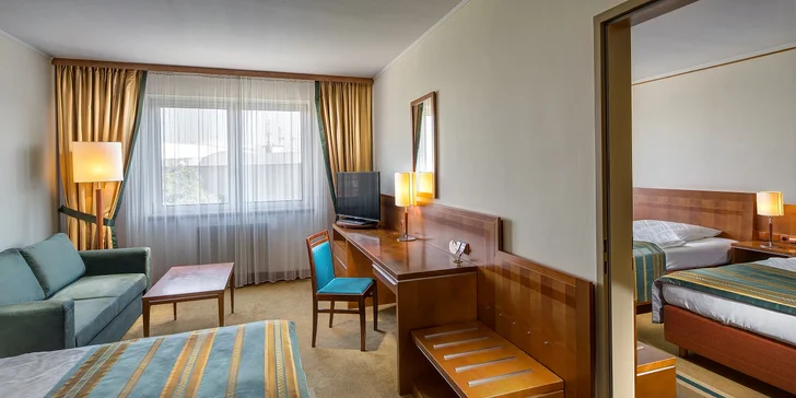 4* pohoda v Brne: raňajky/polpenzia, štýlové izby a zľava do vedeckého parku