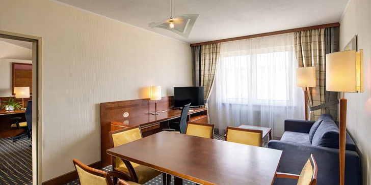 4* pohoda v Brne: raňajky/polpenzia, štýlové izby a zľava do vedeckého parku