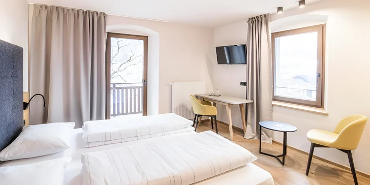 Aktívna dovolenka aj relax v talianskych Alpách: 4* hotel s polpenziou, wellness, karta výhod