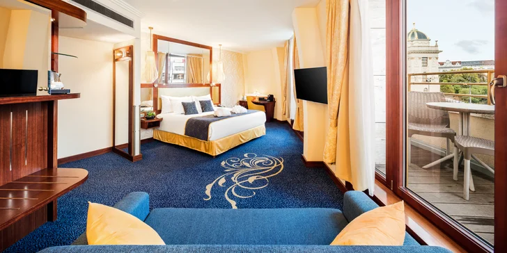 Čarokrásny pobyt priamo na Václavskom námestí: 5* luxusný hotel s raňajkami