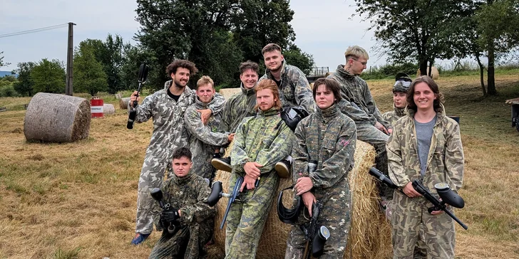 PAINTBALL NA FARME: 3 hodiny adrenalínovej zábavy