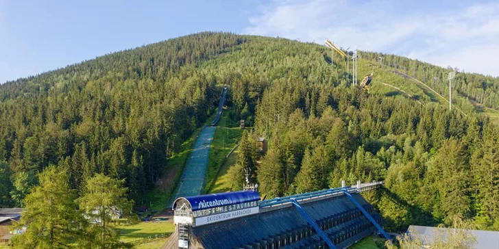 Rodinný pobyt v Harrachove: jedlo, relax aj kolobežky