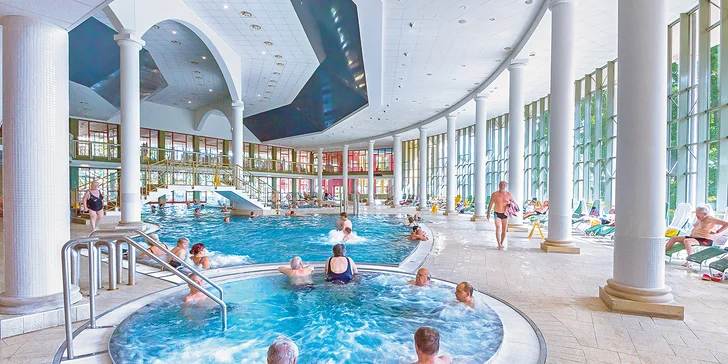 Františkovy Lázně s raňajkami, masážou a neobmedzeným vstupom do aquaparku Aquaforum