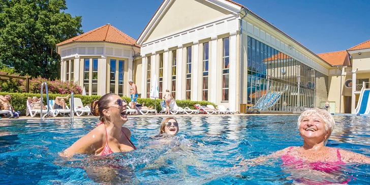 Františkovy Lázně s raňajkami, masážou a neobmedzeným vstupom do aquaparku Aquaforum