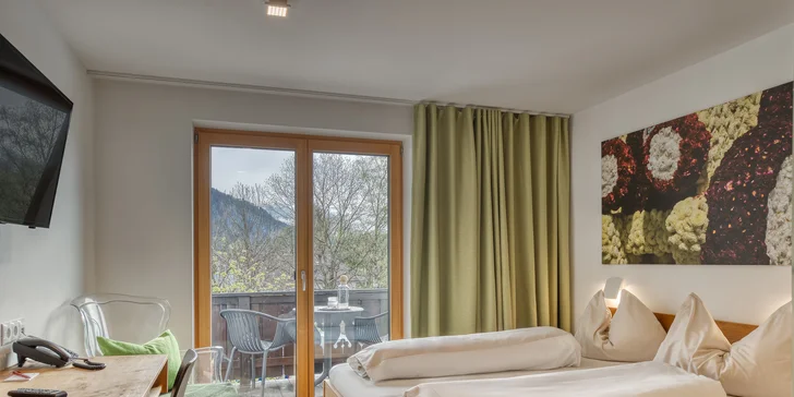 Pohodová dovolenka v Alpách: tirolský hotel s polpenziou, neobmedzene sauny, karta výhod