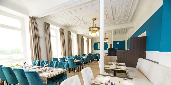 Wellness pobyt v historickom 4* hoteli v Mariánskych Lázňach: polpenzia, až 7 procedúr a bazén