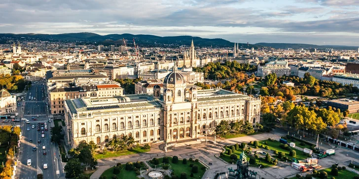 Pobyt v 3* hoteli vo Viedni s raňajkami, pešia vzdialenosť do centra