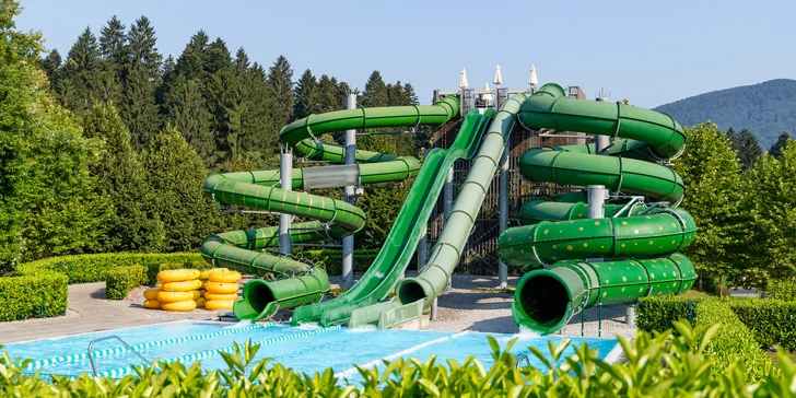Dovolenka v Slovinsku: polpenzia, vírivka, termály, sauny, aquapark aj animácie