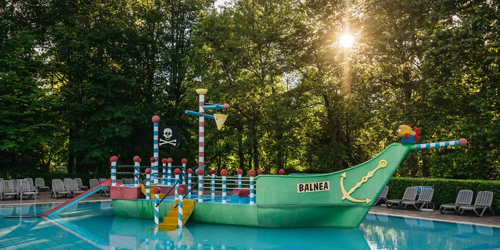 Dovolenka v Slovinsku: polpenzia, vírivka, termály, sauny, aquapark aj animácie