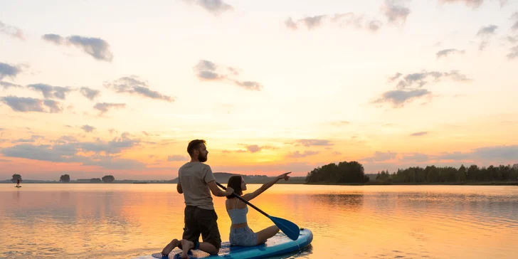 Prenájom paddleboardov na Nových Košariskách - hodina alebo dve super zábavy