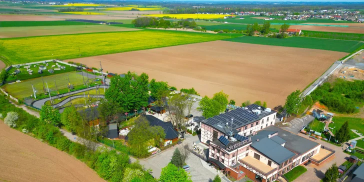 Zážitky s jedlom aj wellness: strelnica, lanový park, motokáry