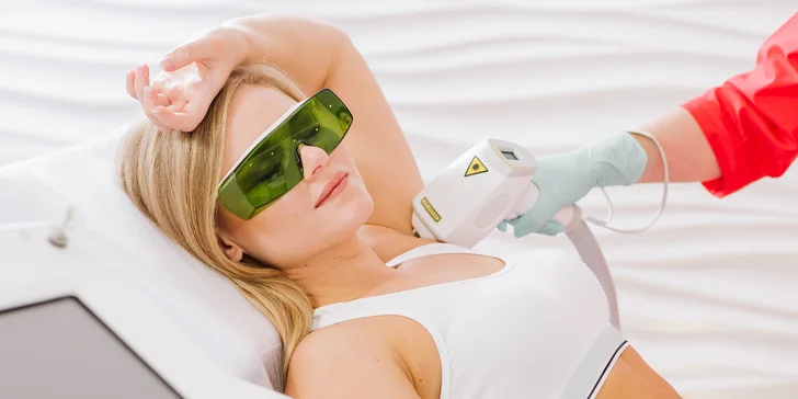 Medicínska epilácia chĺpkov diódovým laserom - nohy, bikiny, pazuchy a i.