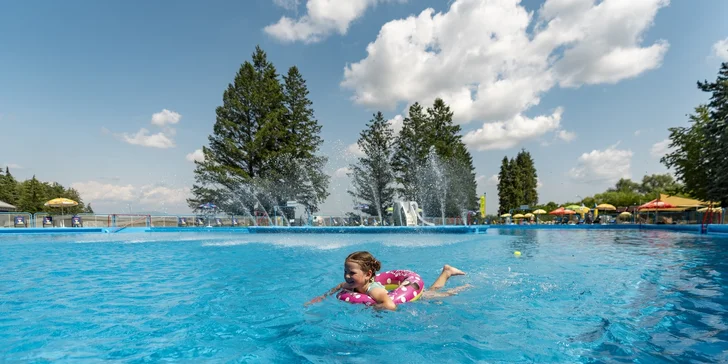 Holidaypark Kováčová: Celodenné vstupy do všetkých bazénov - aj počas leta