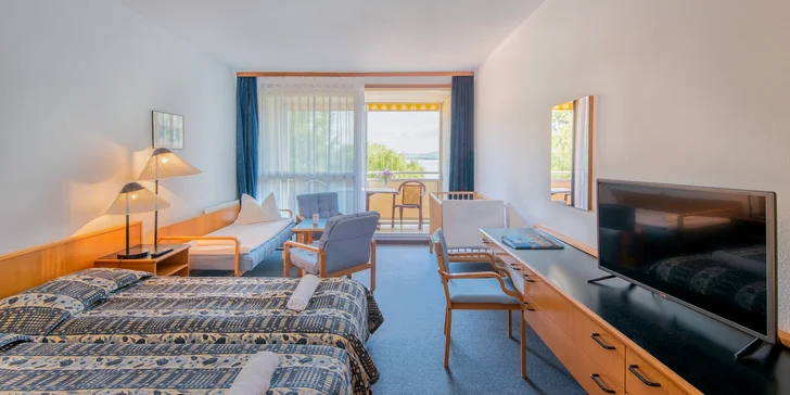 Dovolenka pri Balatone: 4* hotel pri pláži s bazénmi a wellness