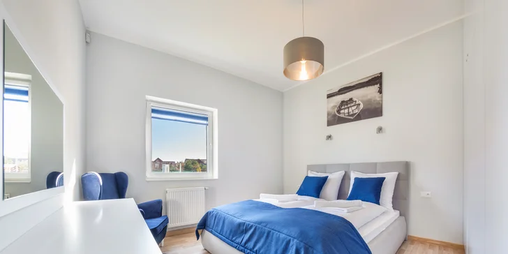Až 15 dní pohody pri Baltskom mori: moderný apartmán s kuchynkou