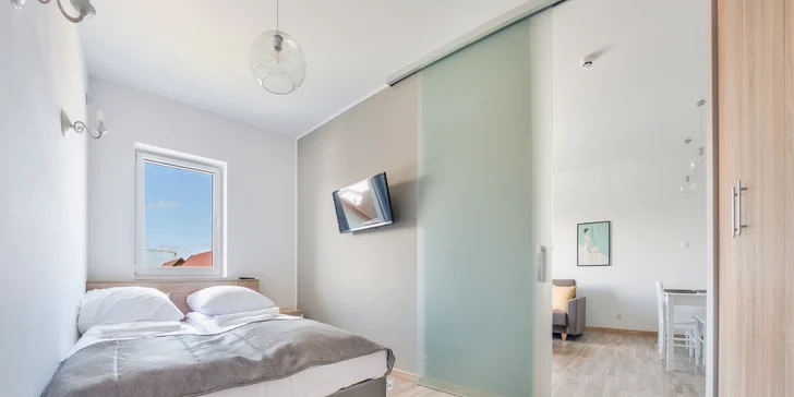 Až 15 dní pohody pri Baltskom mori: moderný apartmán s kuchynkou