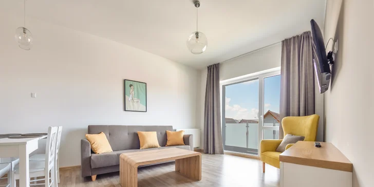 Až 15 dní pohody pri Baltskom mori: moderný apartmán s kuchynkou