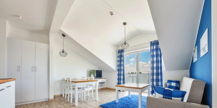 Až 15 dní pohody pri Baltskom mori: moderný apartmán s kuchynkou