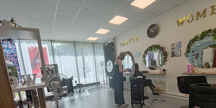 Kompletný strih, farbenie, melír, ombré či balayage