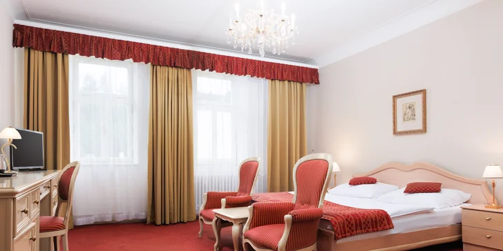 Reštart pre telo i dušu v Mariánkach: polpenzia, bazén, sauna, masáže, zábaly i kúpele
