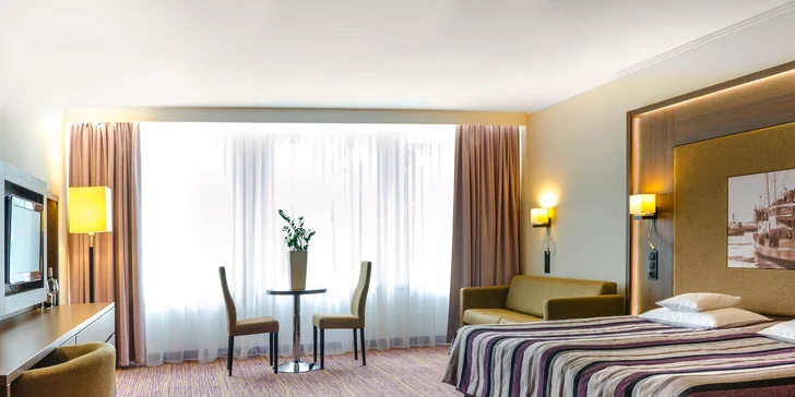 Rodinná dovolenka pri Balte: hotel s wellness, raňajky či polpenzia, herňa pre deti a more 150 metrov