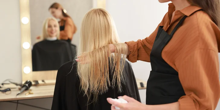 Kompletný strih, farbenie, melír, ombré či balayage