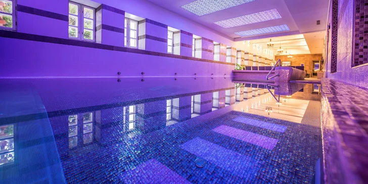 Bohatý wellness pobyt v nádhernom historickom hoteli v meste vôd