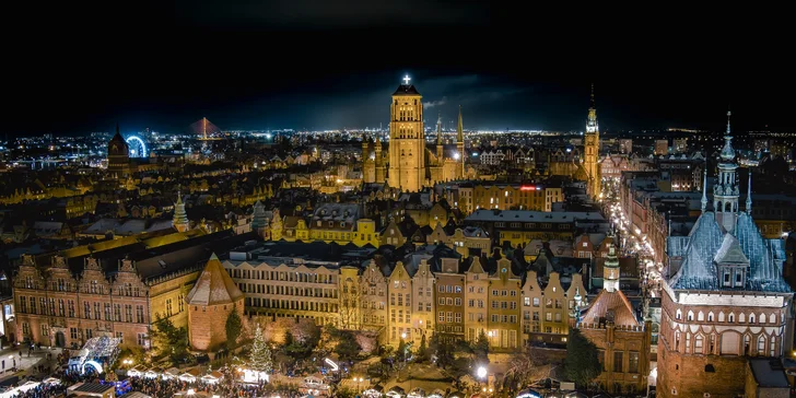 Luxusný pobyt v Gdansku: raňajky alebo polpenzia, neobmedzený vstup do sauny, historická budova z r. 1800