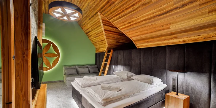 Luxusné apartmány s vlastnou saunou aj vírivkou: výhľad na hory, raňajky až k dverám
